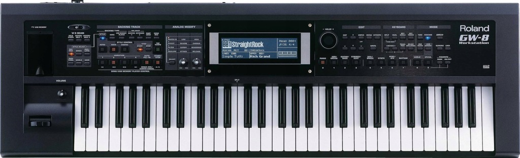 Roland GW-8 Stacja robocza Workstation LEGENDA