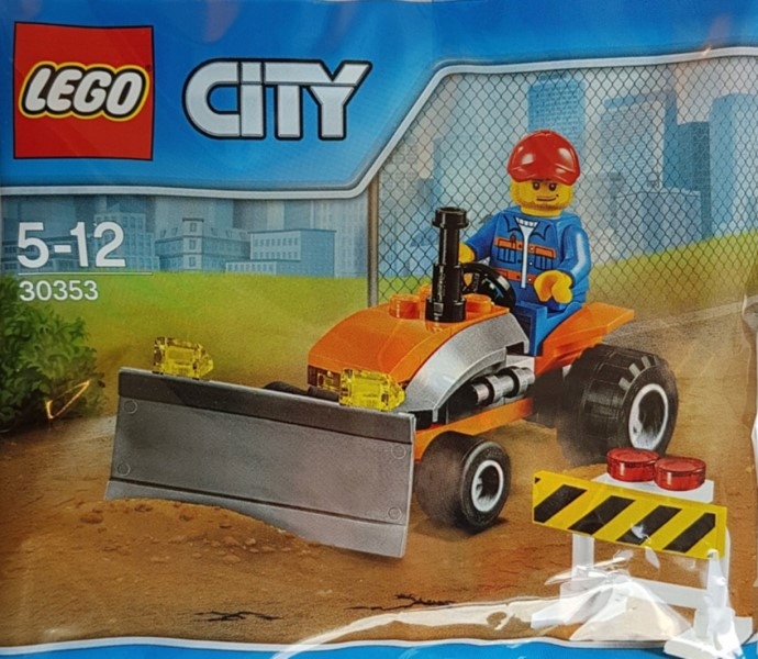 LEGO City 30353 - Traktorek z pługiem