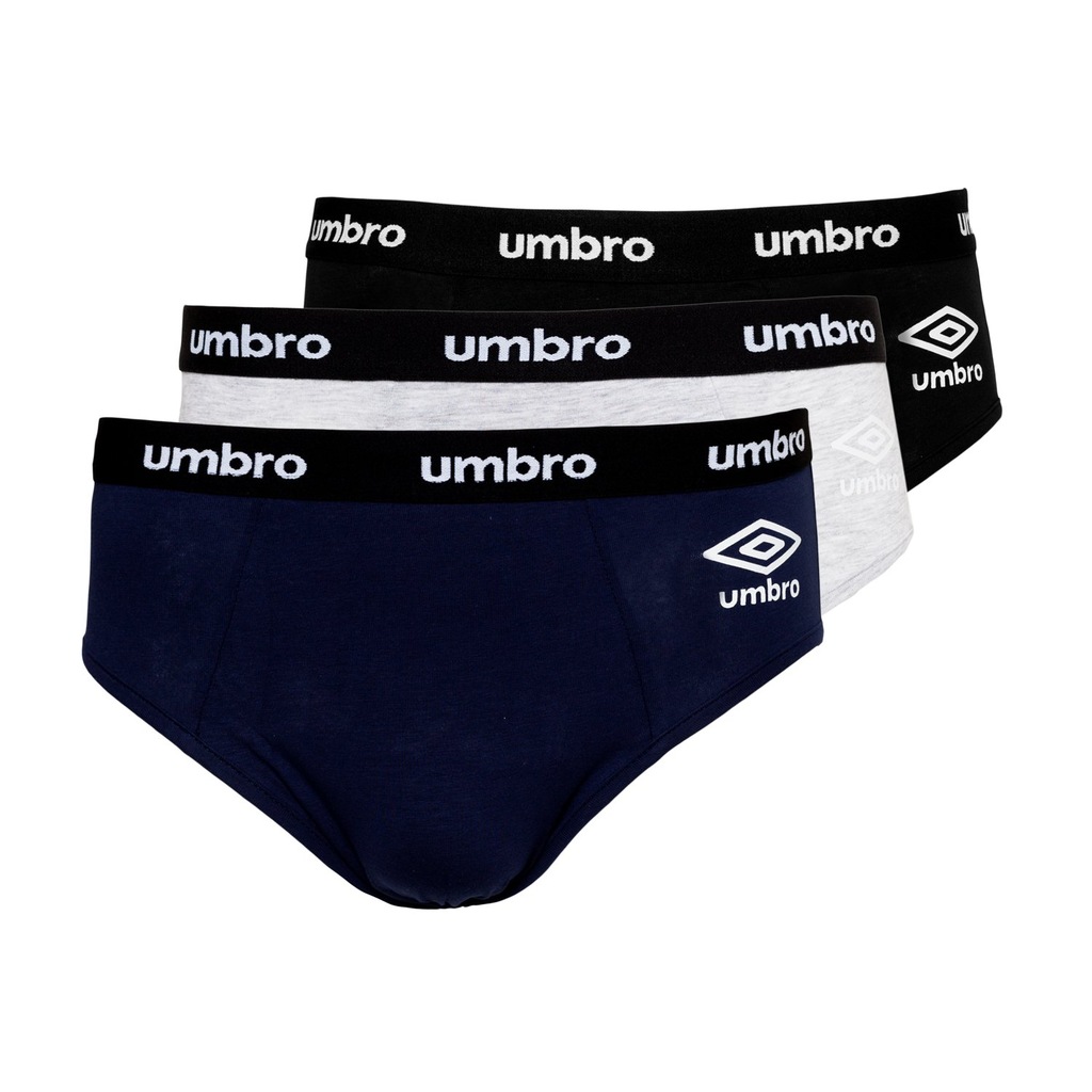 UMBRO (L) BRIEF Slipy majtki bokserki 3-pack