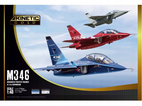 Samolot Alenia M-346 Master Bielik model K48063 Kinetic