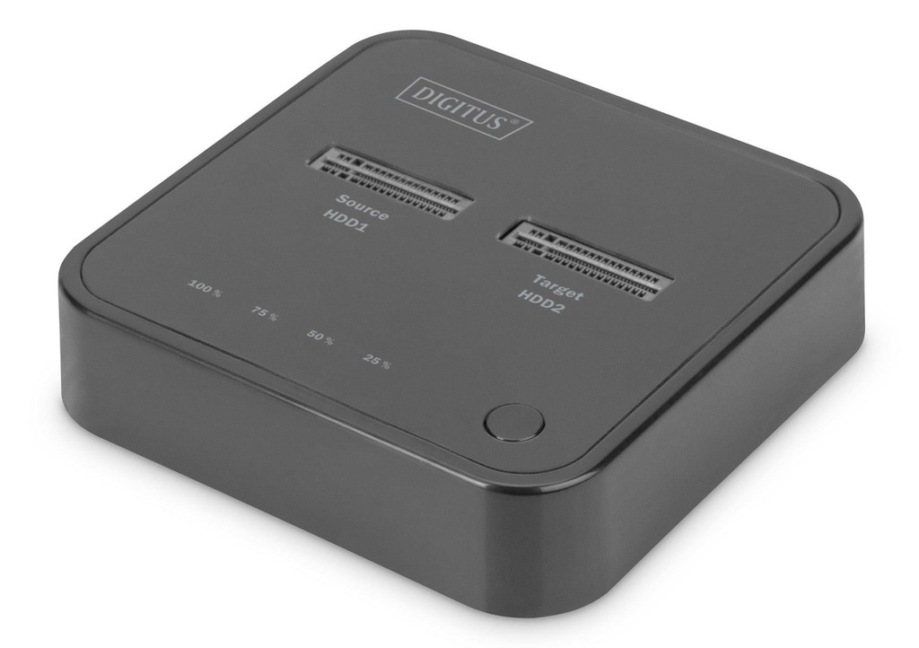 Stacja dokująca DIGITUS do SSD M.2 NVMe z funkcją klonowania offline, USB-C