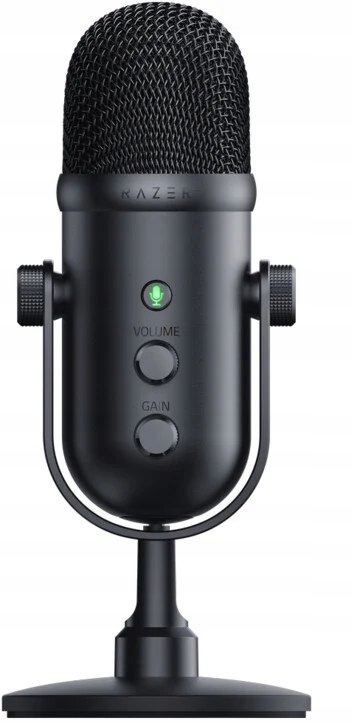 Razer Streaming Microphone Seiren V2 Pro Black, Wi