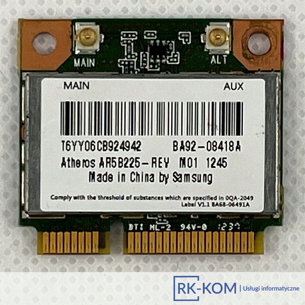 Karta Wifi Atheros AR5B225