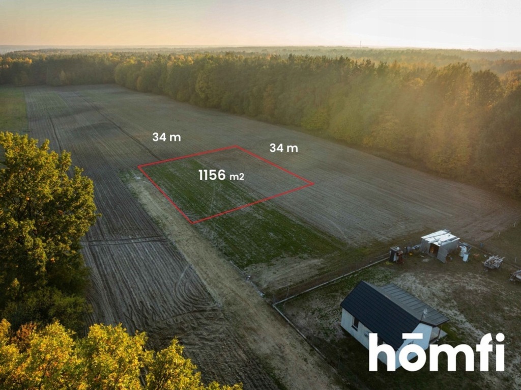 Działka, Sławiny, Garwolin, Garwoliński, 1156 m²