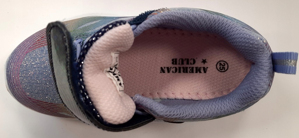 ADI Buty Sportowe Świecące LED Rzepy r.25 - 11897735381 - oficjalne  archiwum Allegro