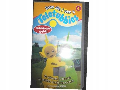 Teletubbies Tubisiowe gąbki - VHS kaseta video