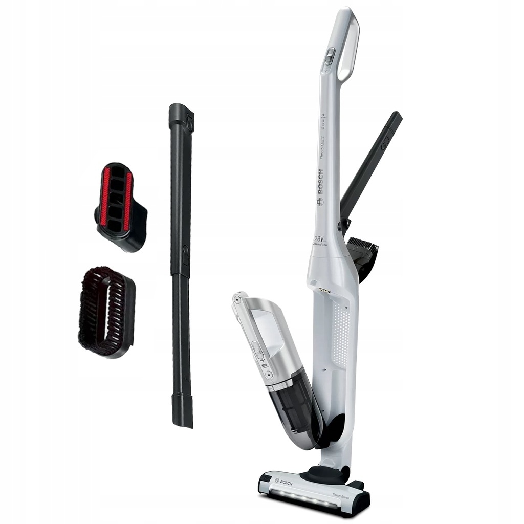 2W1 ODKURZACZ PIONOWY RĘCZNY Bosch BBH3ALL28 biały