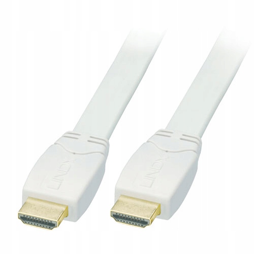 Lindy 41164 Kabel cyfrowy HDMI 2.0 4K 5m płaski