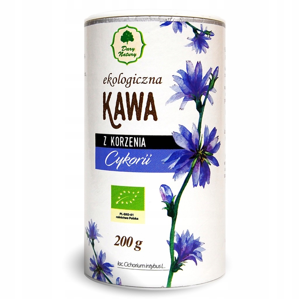 Kawa z korzenia cykorii (tuba) BIO 200g DARY NATUR