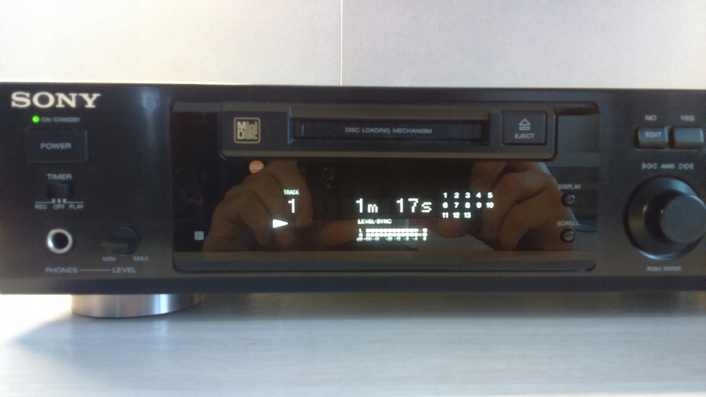 MINIDISC SONY MDS303 KMS210A BCM 8052837427 oficjalne archiwum