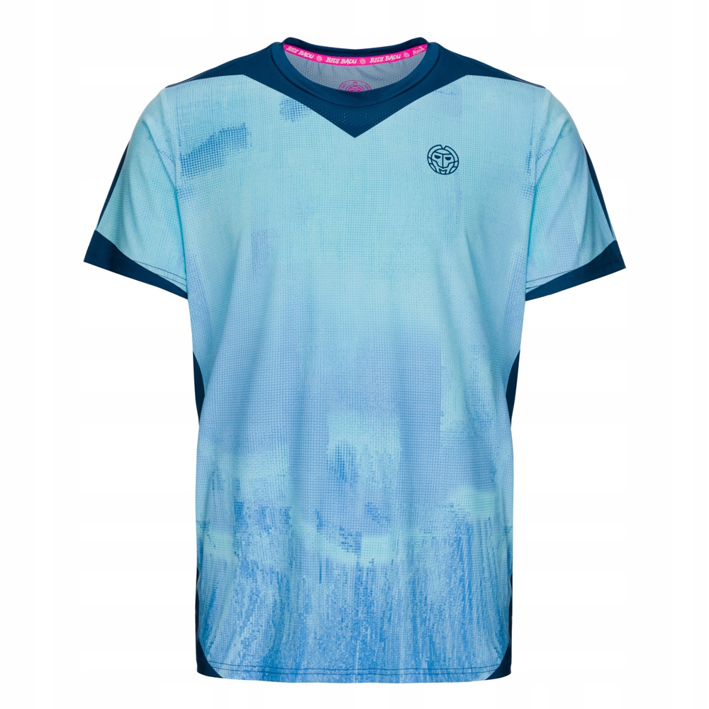 Koszulka tenisowa Bidi Badu 2019 MILO niebieska XL
