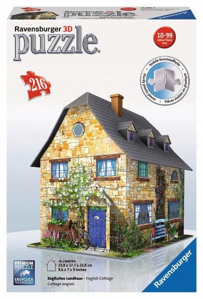 ND17_PU-5625 Puzzle 3D 216el Angielski Dom 125852