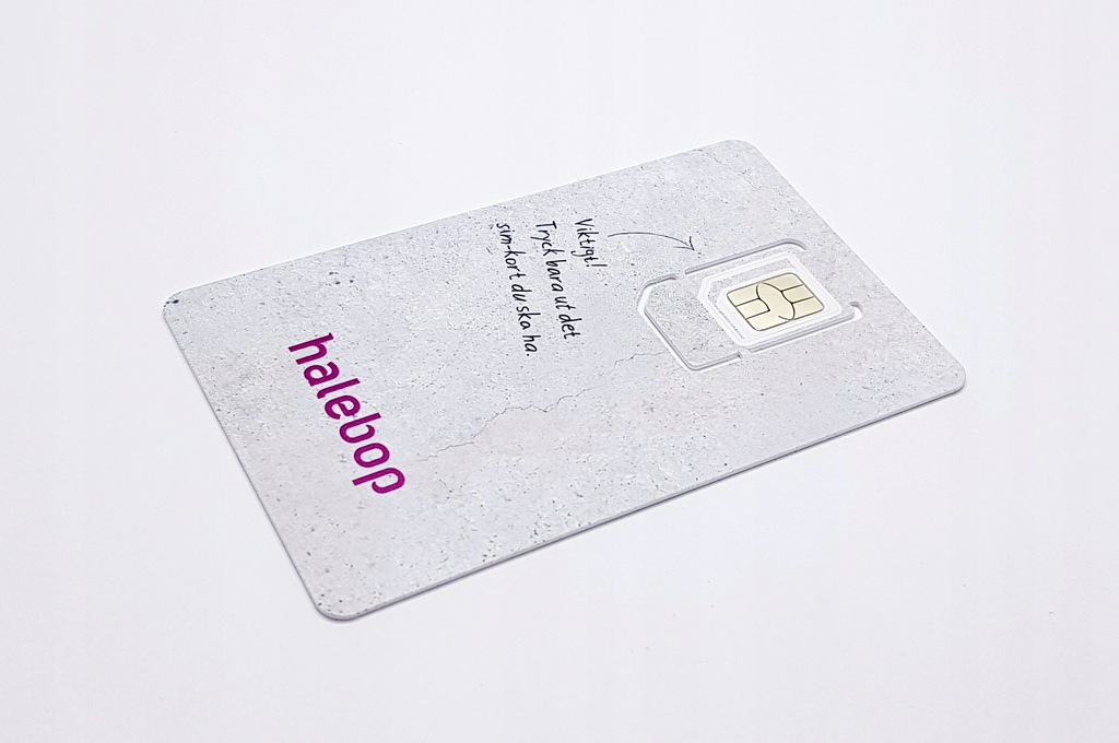 Купить SIM-карта шведской сети Halebop Network: отзывы, фото, характеристики в интерне-магазине Aredi.ru