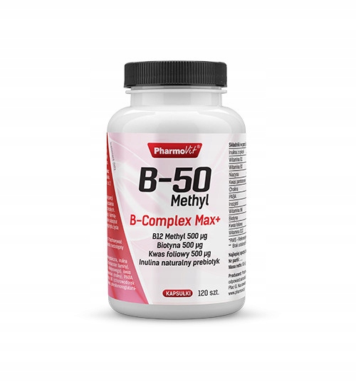 Pharmovit WITAMINA B-50 METHYL B-COMPLEX MAX+