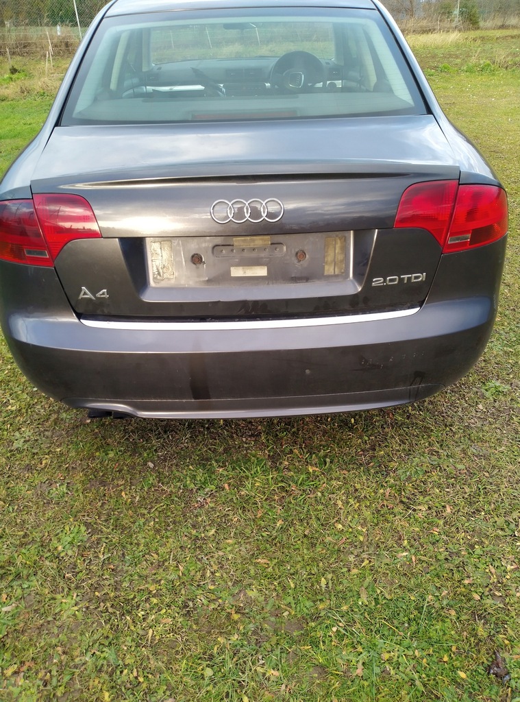 AUDI A4 B7 KLAPA LZ7L SEDAN S LINE TYŁ TYLNIA - 13091533114 - oficjalne ...