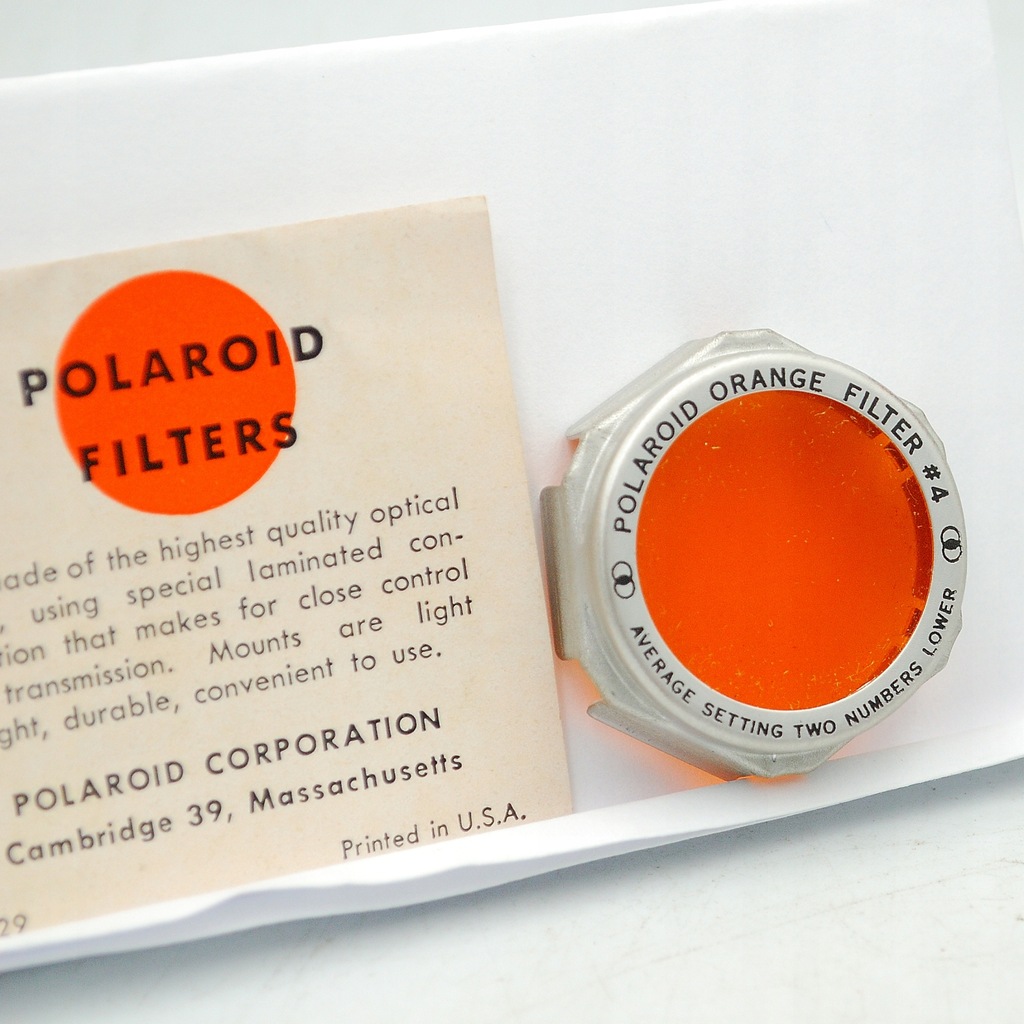 Filtr Polaroid nasadkowy Orange 546