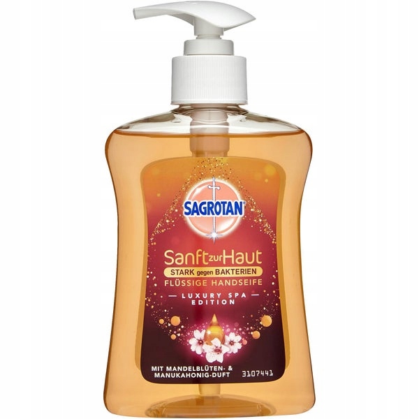 SAGROTAN mydło w płynie LUXURY SPA manuka migdał