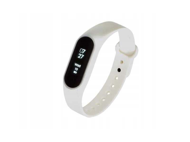 Biały Smartband GARETT Fit 7 Pulsometr