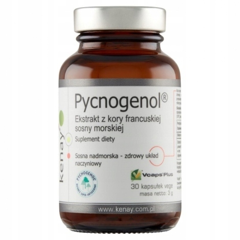 Kenay Pycnogenol ekstrakt z sosny 30 kapsułek