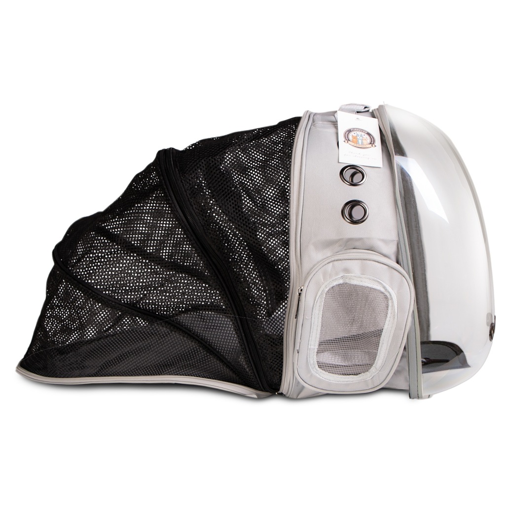 FURREVER FRIENDS CATVISION "TENT" GREY - PLECAK TRANSPORTER DLA KOTA I PSA