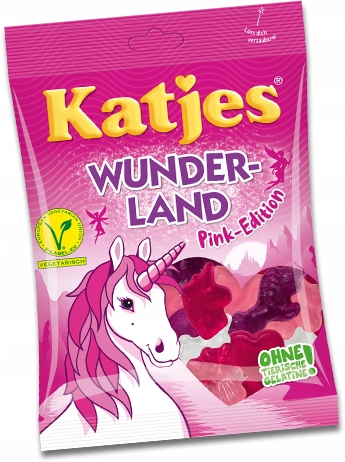 Katjes Wunder Land Pink żelki wegetariańskie 200g
