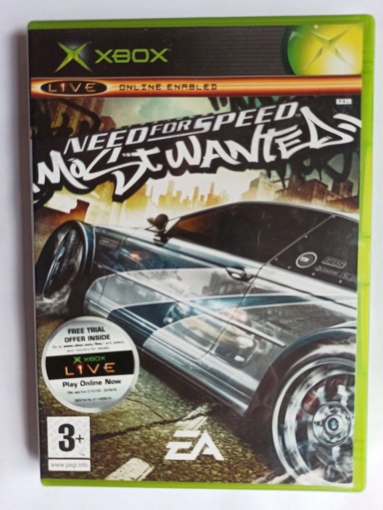 NEED FOR SPEED MOST WANTED XBOX Microsoft Xbox - 11453122544 ...