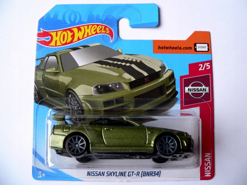 Hot Wheels Nissan Skyline GT-R [BNR34] - Nowy !