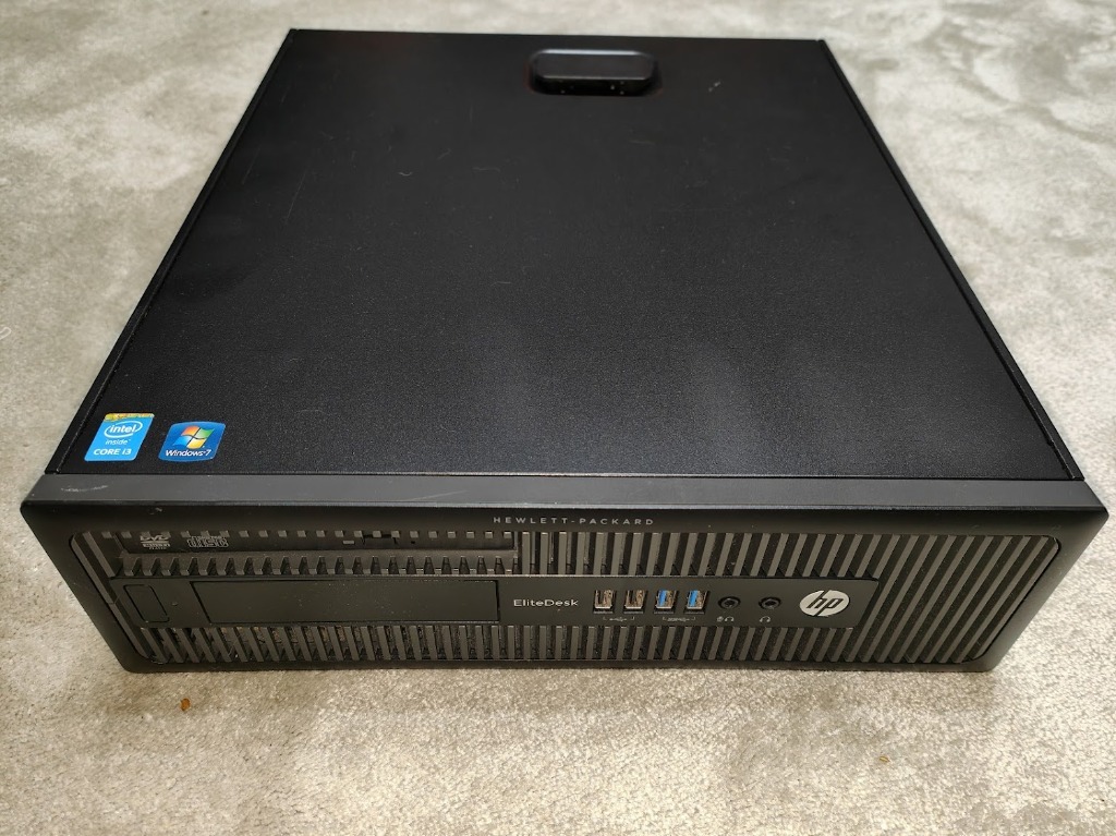 HP EliteDesk 800 G1 SFF i3-4330 250SSD+500HDD 8GB