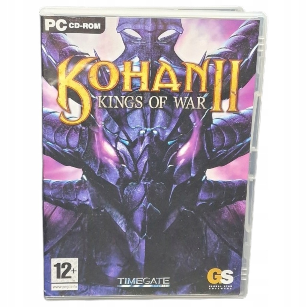 KOHAN II KINGS OF WAR PC BOX premierowe wydanie, pudełko