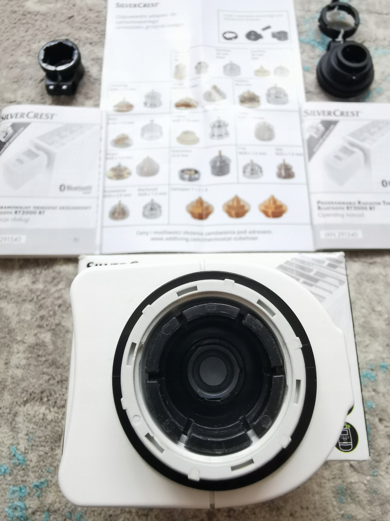 SILVERCREST termostat grzejnikowy Bluetooth 11584586026 oficjalne