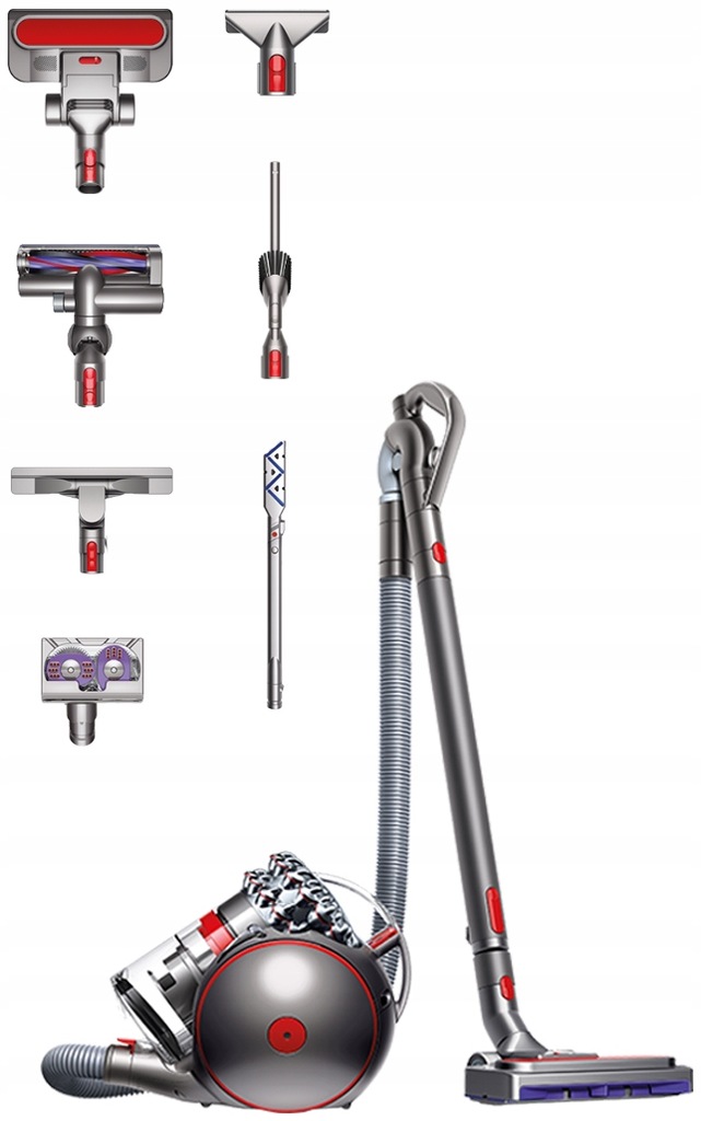 Dyson Cinetic Big Ball Absolute 2 odkurzacz przewodowy + 8 akcesoriów