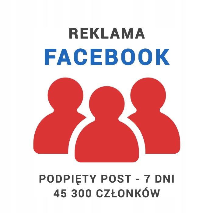 Reklama Facebook - Podpięty post - 7 dni