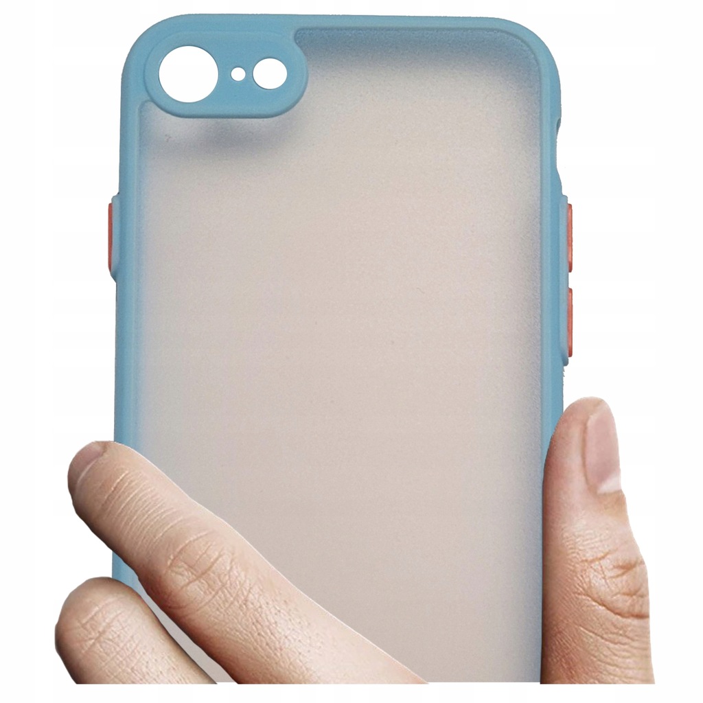 Etui Milky Mleczne do Iphone 7 8 Se 2022 błękit