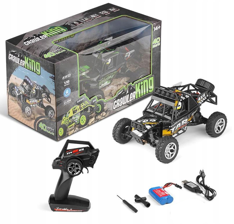 SAMOCHÓD RC WLtoys CRAWLER 18428 40KM/H 2x BATERIE 7515892002