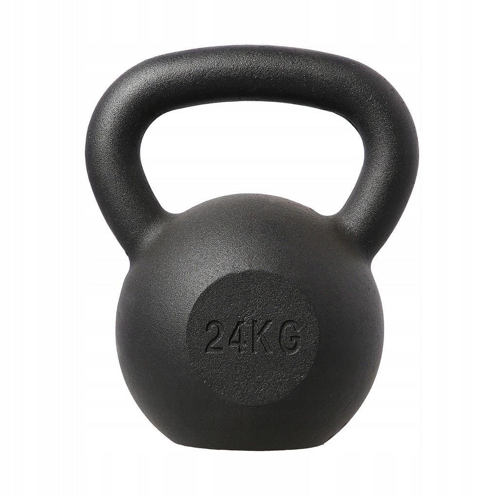 HMS KETTLEBELL ŻELIWNY TRENINGOWY 24KG STABILNY