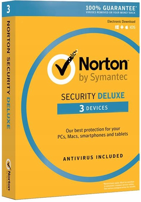 Norton Security Deluxe 1 rok - 3 PC