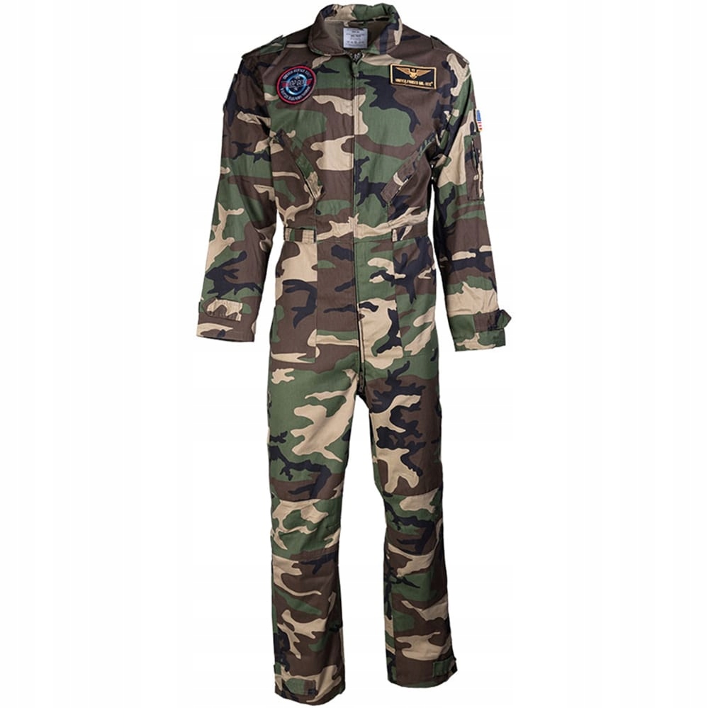 Kombinezon Mil-Tec Flight Coverall - Woodland 46