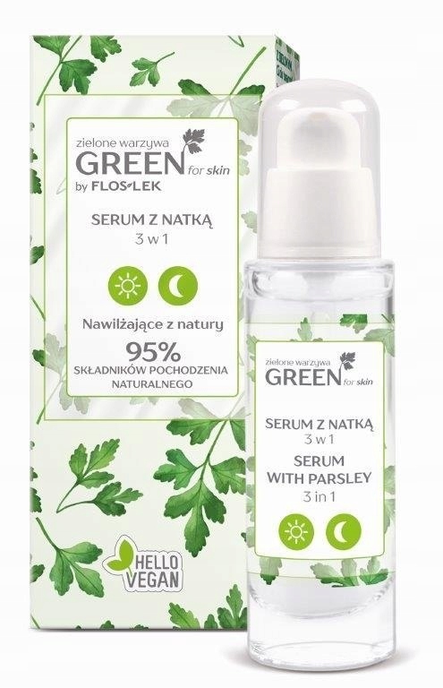 Floslek Green for Skin Serum z natką 3w1 30ml