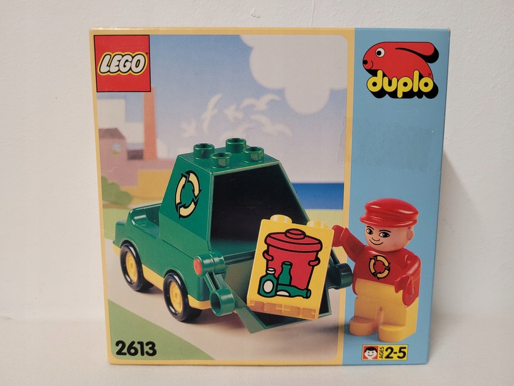 2613 Lego Duplo Śmieciarka MISB 1990 nowy