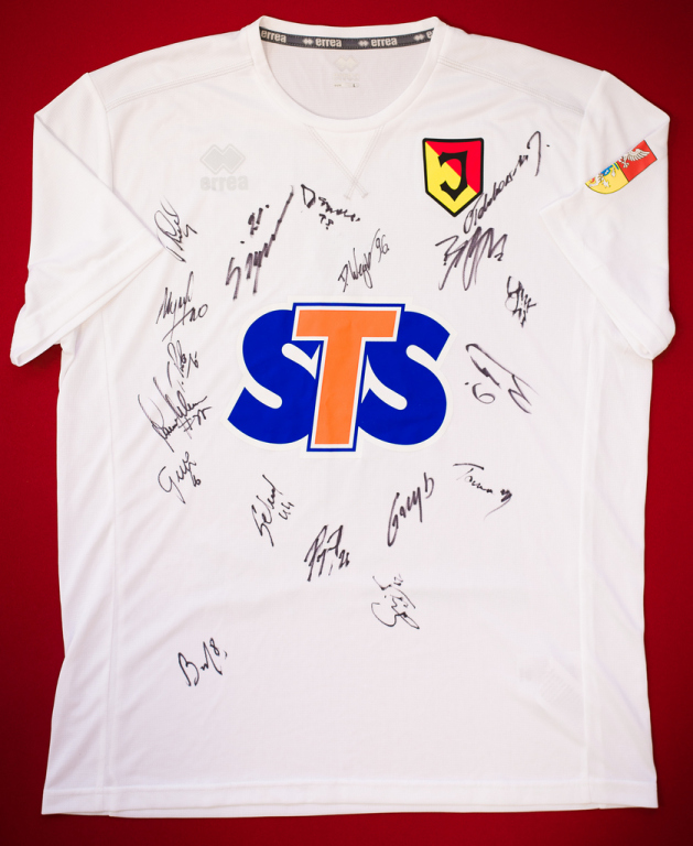 Koszulka Jagiellonia.LE 2016/2017-Biała!Autografy!