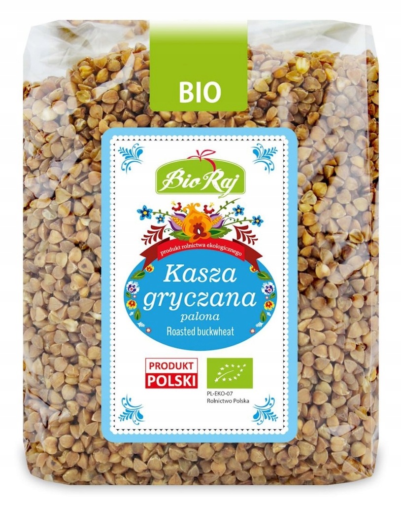 KASZA GRYCZANA PALONA BIO 400 g - BIO RAJ