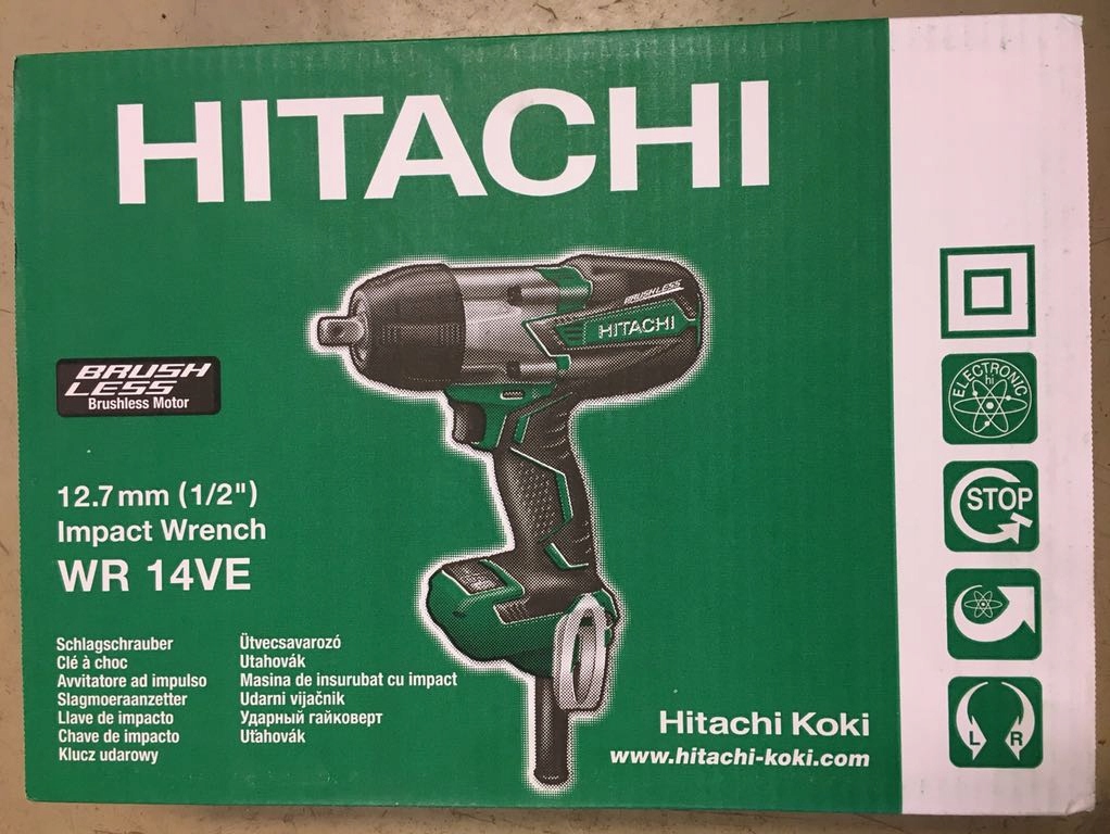 Klucz udarowy Hitachi WR14VE 1/2 Nowy