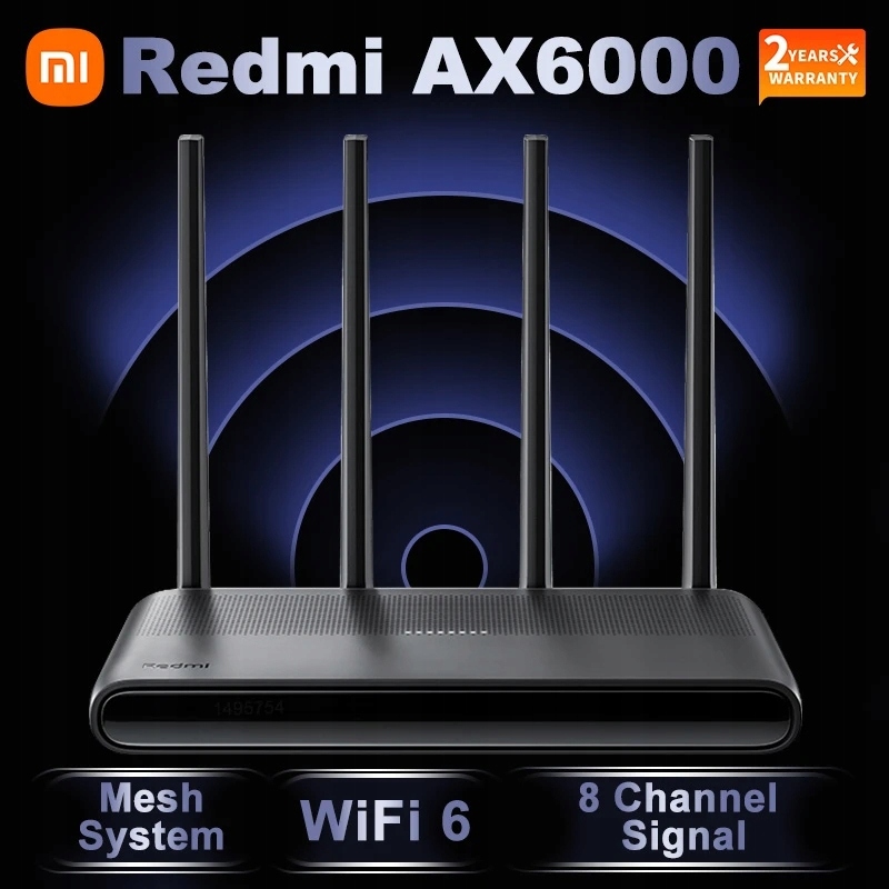 Xiaomi Redmi AX6000 Mesh System WiFi 6 Wifi Router - 13485581838 ...