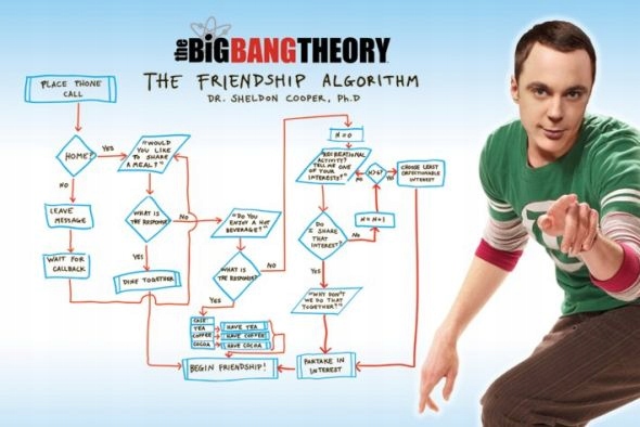 The Big Bang Theory Friendship - plakat 91,5x61 cm