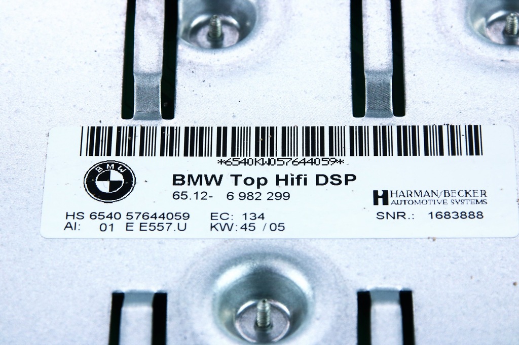 BMW E90 E91 NAGŁOŚNIENIE HIFI PROFESSIONAL LOGIC7