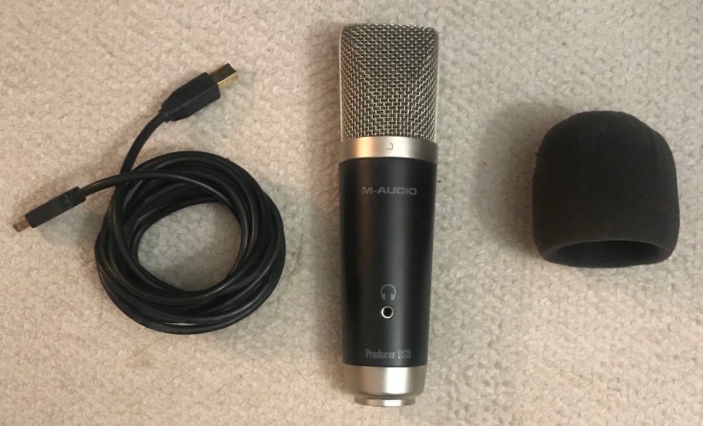 Mikrofon M-Audio Producer USB Vocal Studio SET UŻY