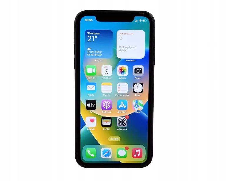 TELEFON APPLE IPHONE 11 4/64GB 6.10" 12/12MPX KONDYCJA BATERII: 78%