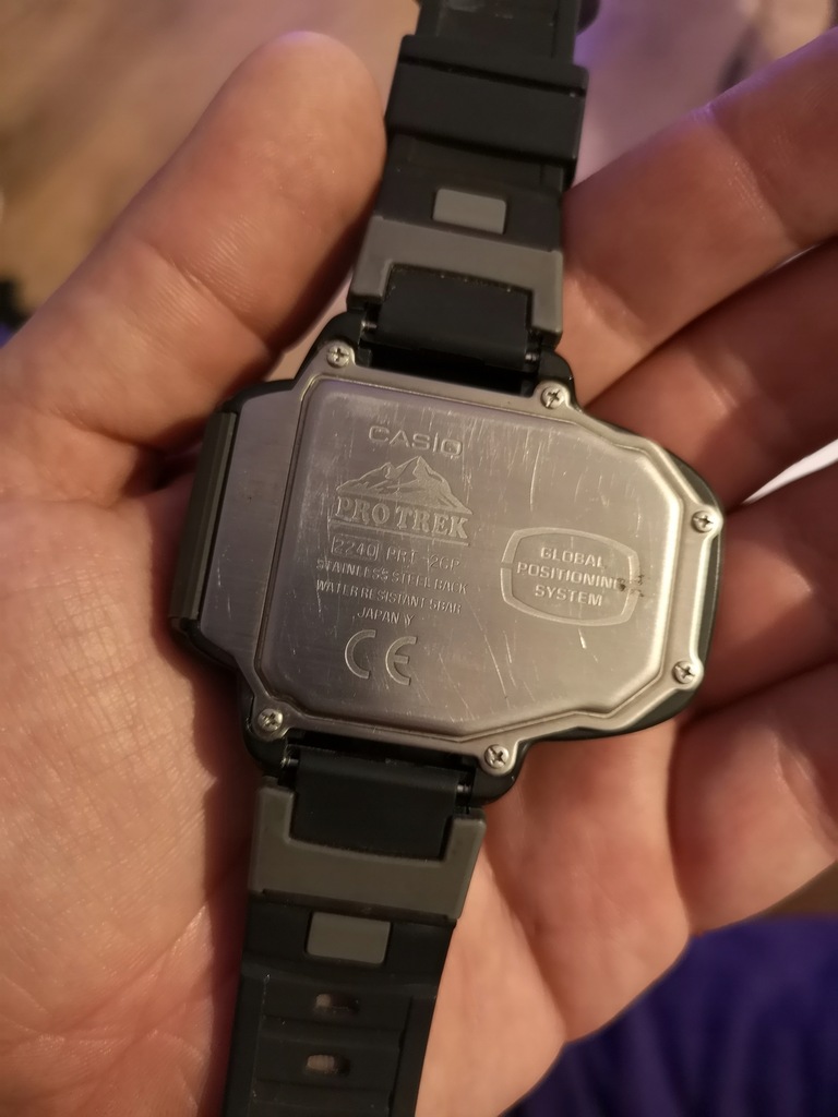 CASIO PROTREK PRT-2GP 充電式 Vintage Casio Protrek Prt-2gp GPS