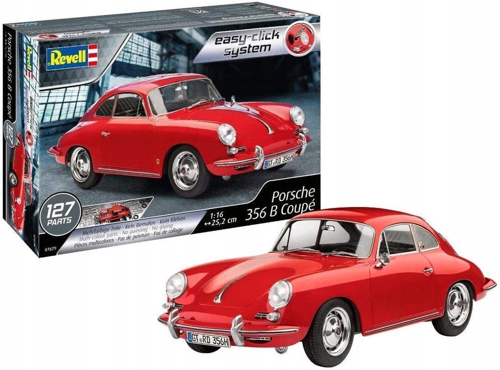 Revell model porsche 356 coupe RV07679