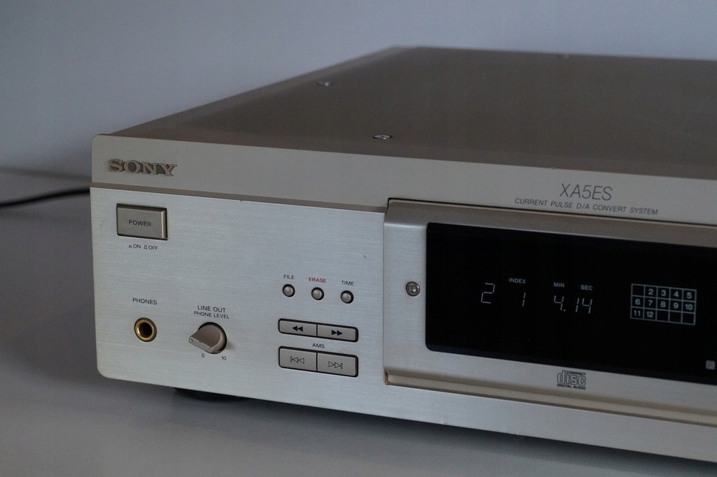 SONY ソニー CDプレーヤー CDP-XA5ES Odtwarzacz Cd Sony Cdp-Xa5ES - 8885036996 - oficjalne